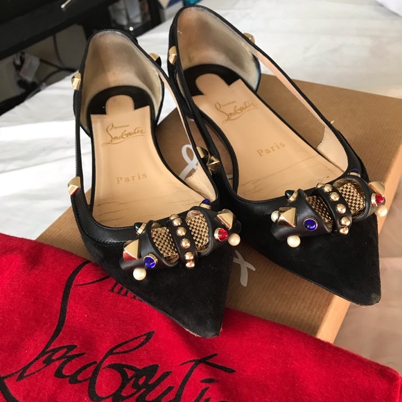 Christian Louboutin Shoes - Christian Louboutin tudor young flat veau velours
